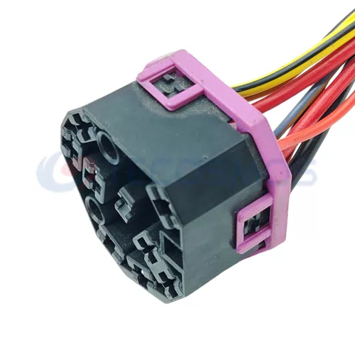 Auto Parts Automotive Ignition Switch Plug Waterproof Wire Harness Connector for VW 8-Pin Female 4A0971975 - image 4